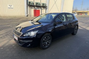 PEUGEOT, 308 1,6D 120 KM Pełen serwis . Navi Interfejs Bluetooth